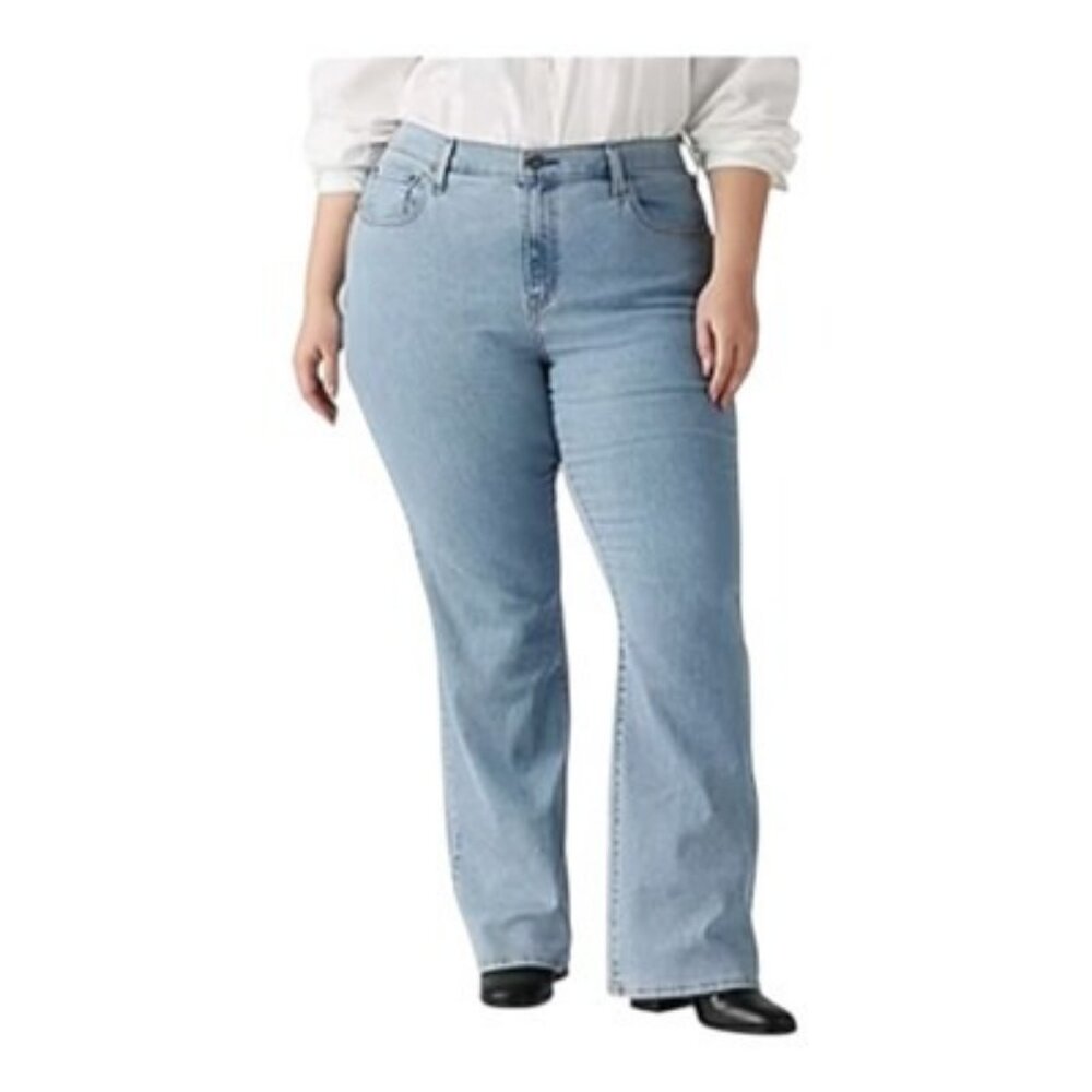 Levi's® Women’s Plus 725™ High Rise Bootcut Jeans Accent Of Azalea 24W NWOT New